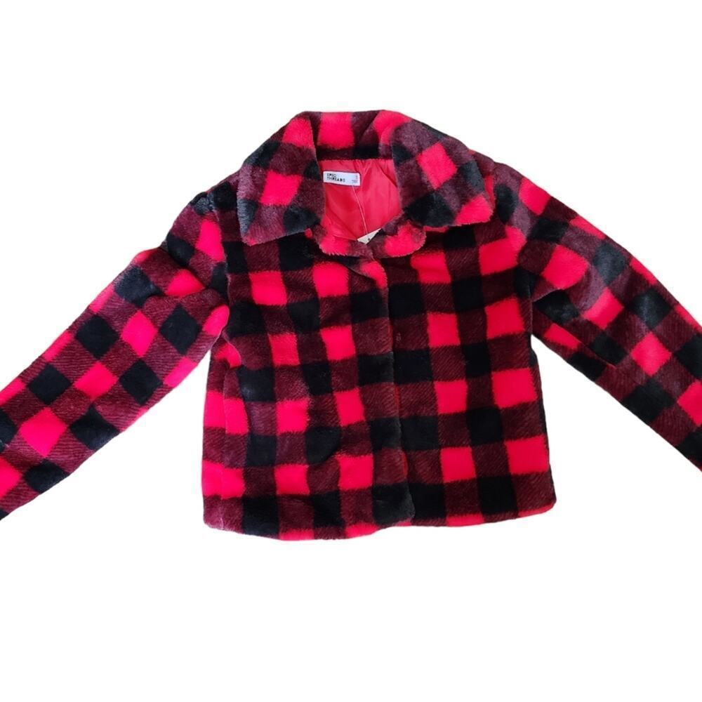 EPIC THREADS NEW SUPER SOFT BUFFALO CHECK JACKET SIZE SMALL